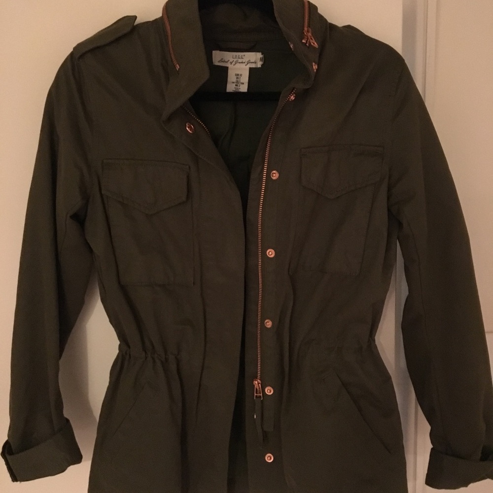 army green jacket